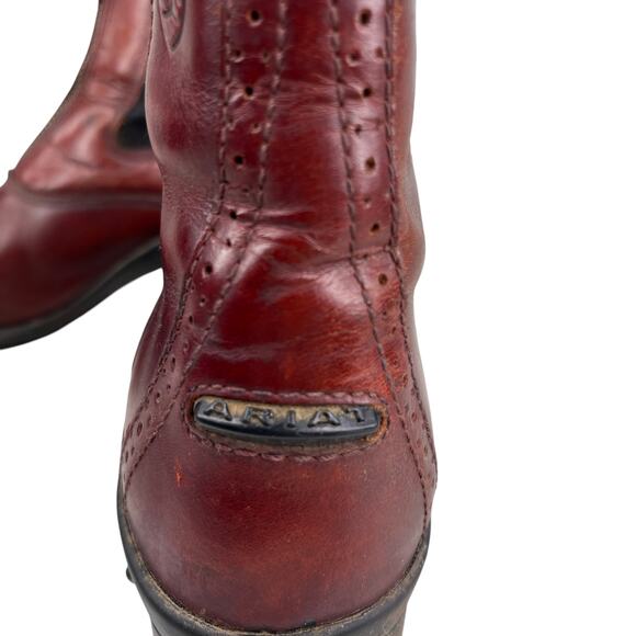 Ariat Cobalt Devon Pro 54761 Red/Brown Boots 6.5 - Picture 12 of 13
